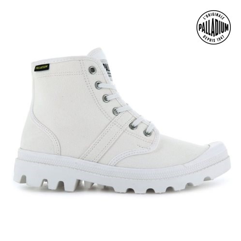 Bottes Palladium Pallabrousse Homme Blanche | FR GQS067N